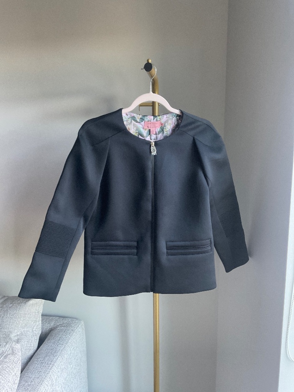 Ted Baker London Padded Waist & Elbow Jacket
